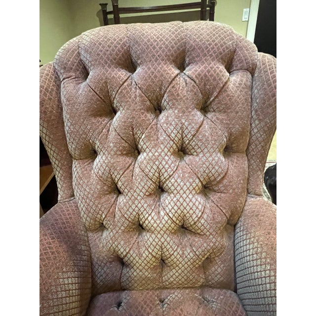 Early 21st Century Tufted Office Chair by Hancock & Moore For Sale - Image 9 of 12