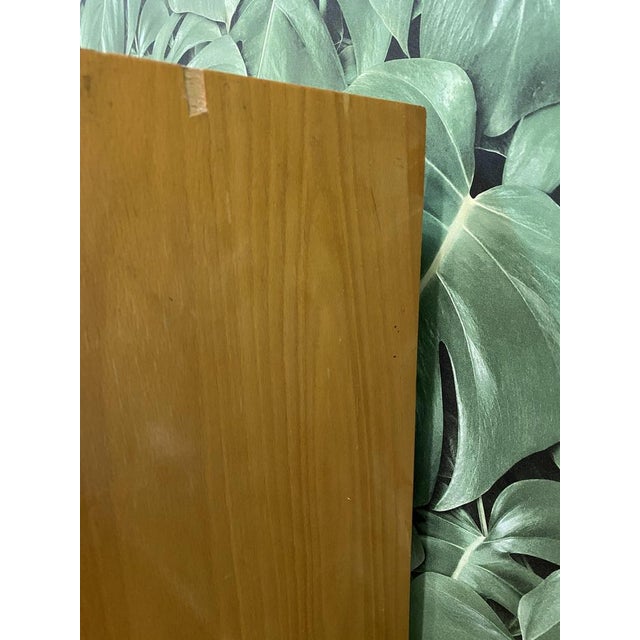 Mid-Century German Red, Yellow and Black Formica Shoe Cabinet, 1950s For Sale - Image 14 of 18