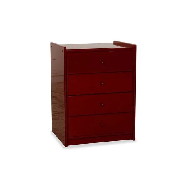 Olinto Wooden Sideboard in Red from B&b Italia / C&b Italia For Sale - Image 13 of 13