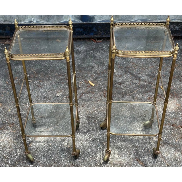 1960s French Maison Baguès Style side sofa - A Pair For Sale - Image 5 of 10