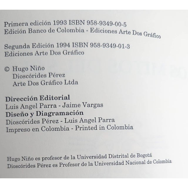 1990s Limited Edition Spanish Language Mythology & Art Book by Hugo Niño With Illustrations by Dioscórides For Sale - Image 15 of 15