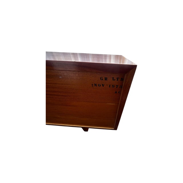 Gordon Russell LTD-Edition Mahogany Sideboard Credenza 1973 For Sale - Image 10 of 10