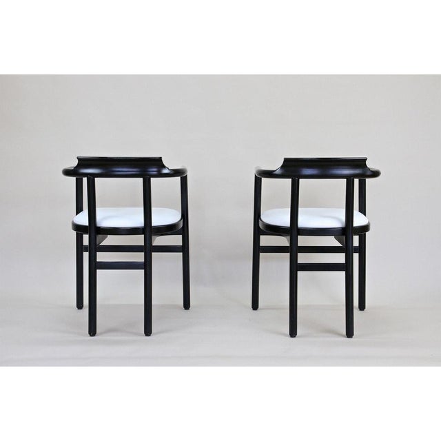 Armchairs with White Leather Upholstery from Thonet, 1980s, Set of 2 For Sale - Image 13 of 18