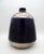 Cobalt Blue and Silver Glazed Ceramic Vase from Jules Guerin, Belgium, 1950s For Sale - Image 13 of 13