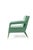 Chantal armchair by munna dimensions: d 88 x w 78 x h 85 cm. Sh: 46 cm. Materials: wood, foam, brass, and upholstery....