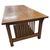This a nearly pristine solid oak spindle coffee table made by Stickley. Circa 1989, part of the Mission Collection...