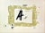 Modern Antoni Tapies, The Letter A, Original Lithograph, 1976 For Sale - Image 3 of 3
