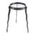Will Stone Postmodern Metal Accent Table For Sale