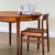 Small Mid-Century Modern Round Extending Dining Table from John Herbert For Sale - Image 4 of 14