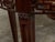 English Mahogany 19th Century Demi-Lune Console Table with Tambour Sliding Doors For Sale - Image 9 of 12