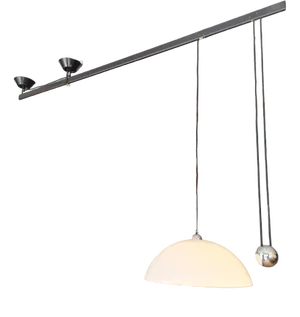 Impiccato Counterweight Ceiling Lamp by Vico Magistretti for Artemide, 1972, 1970s