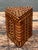 Wood Vintage Geometric Inlaid Wood Box For Sale - Image 7 of 12