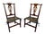 Brown Late 18th Century Country Chippendale Side Chairs - a Pair For Sale - Image 8 of 9