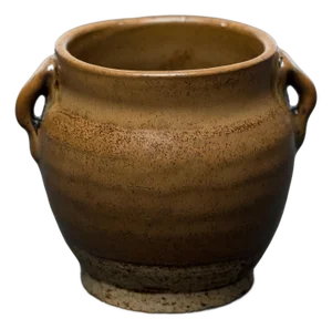 Chinese Petite Glazed Apothecary Jar, C. 1900