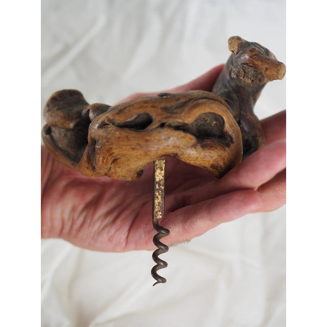 1960s French Grapevine Corkscrew With Wall Hook For Sale - Image 10 of 13