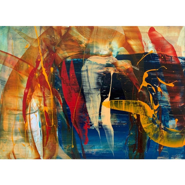 Early 21st Century Monika Rossa, Modality 12, 2024, Acrylics on Board For Sale - Image 5 of 5