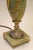 1930s Mutual Sunset Lamp Co. French Empire Deco Neoclassical Green Alabaster Marble Gilt Brass Table Lamp For Sale In Los Angeles - Image 6 of 13