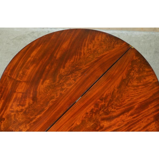 Antique French Demi Lune Extendable Games Table, 1800 For Sale - Image 15 of 18