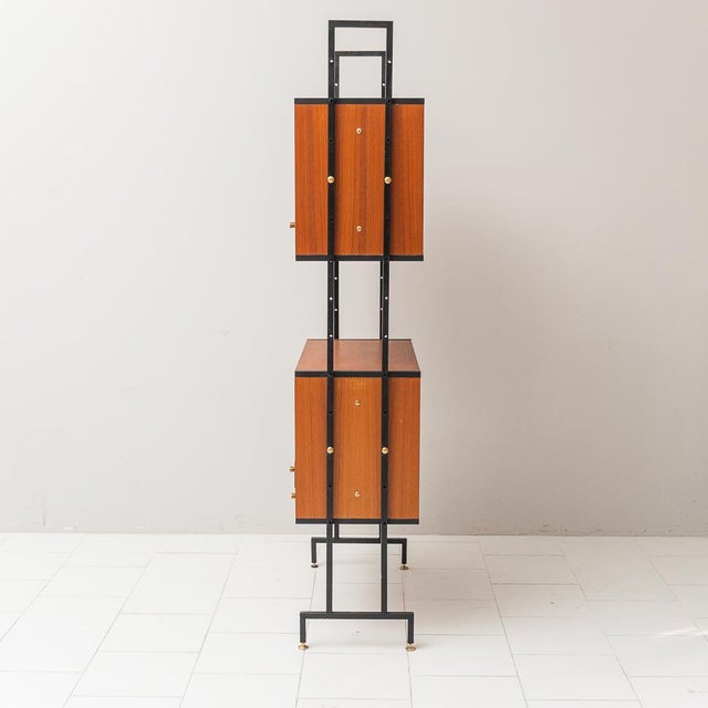 Teak Bookcase from AV Arredamenti, 1960s For Sale - Image 4 of 10