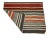Mid 20th Century Striped Vintage Turkish Kilim Runner For Sale - Image 5 of 7