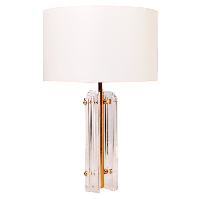 Large Table Lamp by Charles Hollis Jones, USA, 1970s For Sale