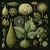 Paper Set of 15 - 90' X 54' Evergreen Organic Modern Gallery Wall Installation Botanical Prints - Dark Green, Unframed For Sale - Image 7 of 17