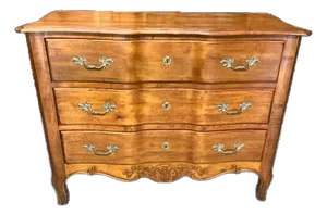 Ethan Allen Legacy Collection Dresser Chest Serpentine Front