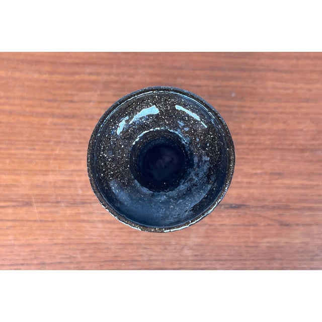 Mid-Century Modern Danish Studio Pottery Candleholder from Lehmann Pottery, 1960s For Sale - Image 13 of 17