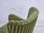 Danish Armchair in Green Furniture Velour, 1960s For Sale - Image 11 of 18