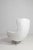 20th Century Czech Kelo Swivel Armchair White Cream For Sale - Image 12 of 15