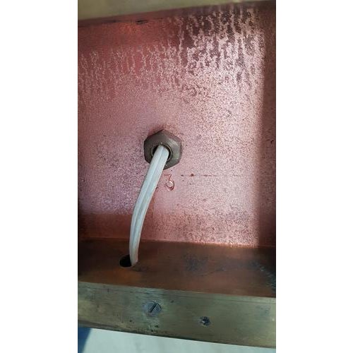 Vintage Brutalist Table Lamp in Silver-Plated Aluminum by Willy Luyckx for Aluclair, 1960s For Sale - Image 9 of 13