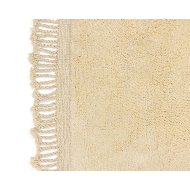 2020s Premium Hand-Knotted Moroccan Wool Rug | 9'10" X 6'9" | One of a Kind For Sale - Image 5 of 11