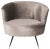 Velvet Retro Mid Century Accent Chair in Hazelwood For Sale - Image 10 of 10