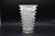 Amazing midcentury mouth-blown rostrato crystal Murano glass vase. This wonderful object was produced during the 1940s in...