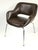 Elevate your interior with this exceptional pair of mid-century modern armchairs designed by the iconic French designer...