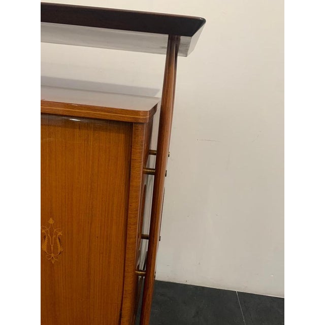 Modular Sideboard with 3 Bodies on Legs attributed to Vittorio Dassi, 1950s, Set of 3 For Sale - Image 15 of 18