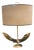 Early 20th Century Silver Horns Table Lamp For Sale