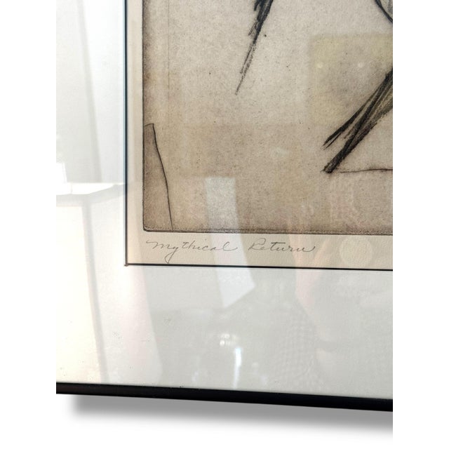 1990s G.deGroat Mythical Return Art For Sale - Image 4 of 4