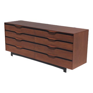 Mid Century Modern Walnut Dresser by John Kapel for Glenn of California, C1960s For Sale