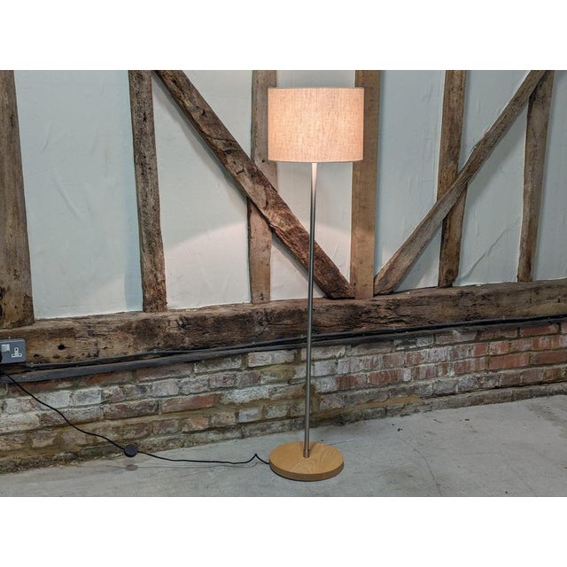 Vintage Neutral Floor Lamp For Sale - Image 6 of 10
