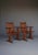 Wood Set of Scandinavian Oregon Pine Armchairs, 1930s For Sale - Image 7 of 17