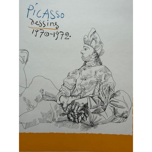1970s Picasso: Drawings Exhibition Poster from Michael Mathias Prechtl, 1970s For Sale - Image 5 of 6