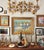 Wood Vintage Italian Hollywood Regency Style Gilt Leaf Wall Sconce For Sale - Image 7 of 7