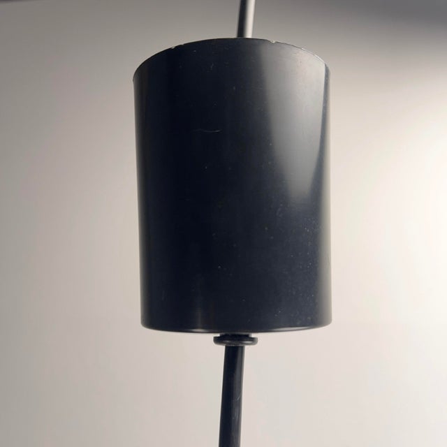 Space Age Pendant Light with Mouth-Blown Glass from Doria Leuchten, 1970s For Sale - Image 6 of 9