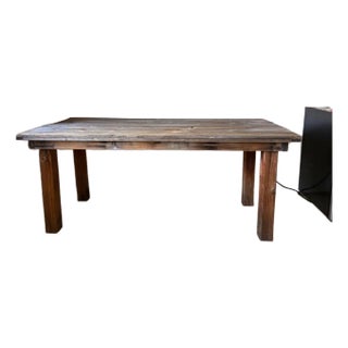 Reclaimed Wood Dining Table For Sale