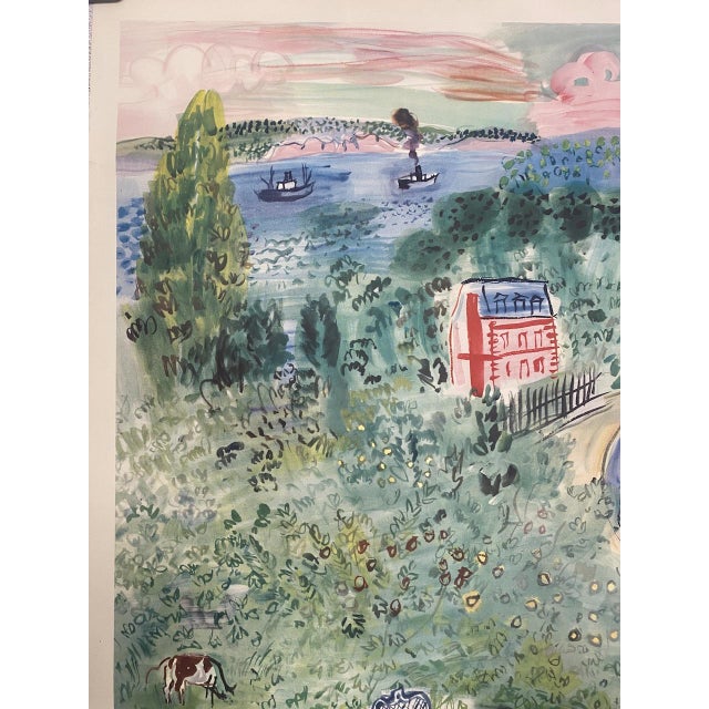 This beautiful scenic poster was created by the French Railway Authority (SNCF) after World War II to promote visitor...