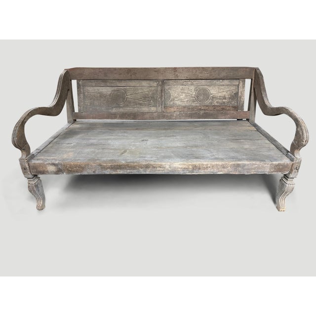 Rare Antique Day Bed For Sale - Image 4 of 5