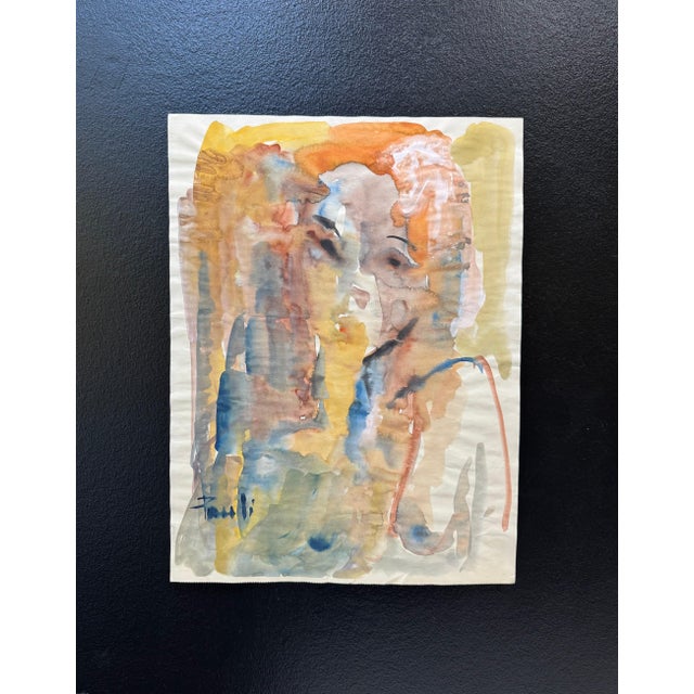 Paper Gilbert Pauli, Innocence, Watercolor on Paper, 1997 For Sale - Image 7 of 9