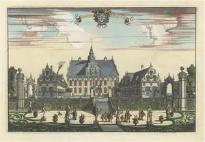 Herman Padtbrugge, Ulriksdal Castle, 1685, Print