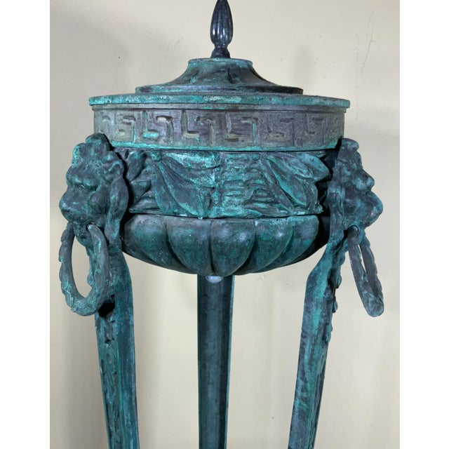 Green 19th Century Architectural Bronze Element For Sale - Image 8 of 13